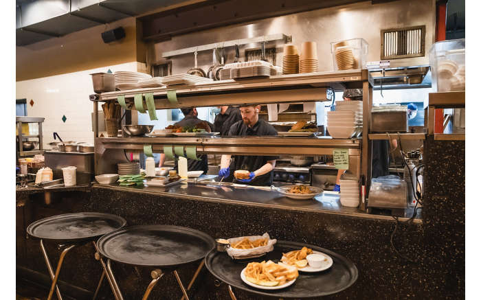 Kitchen at CooperSmith's