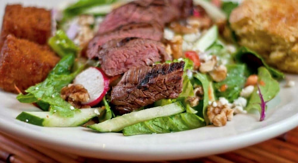 A Steak Salad From Austins American Grill