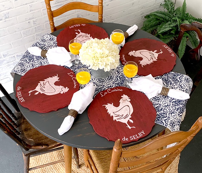 Board & Brush Table Mats