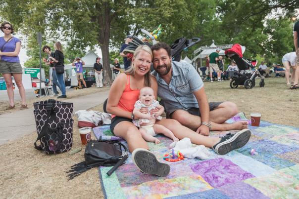 Family With Baby concert