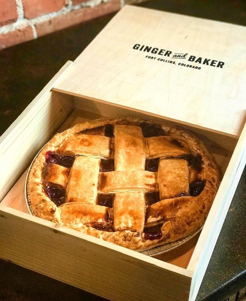 Ginger and Baker Single Pie