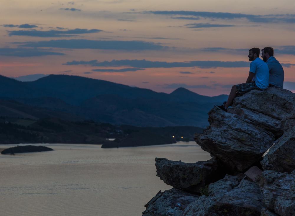 Horsetooth Sunset