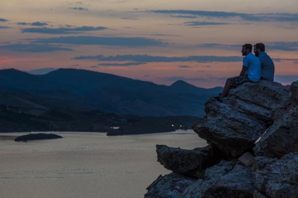 Horsetooth Sunset