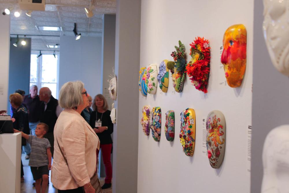 Museum of Art Masks Exhibit