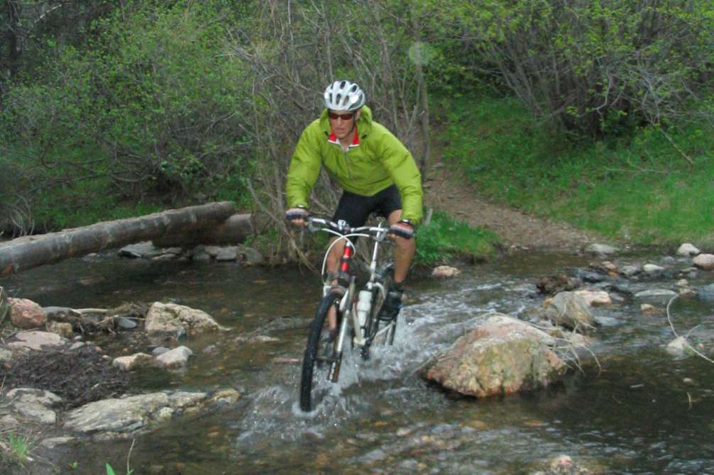 Mountain Biking Poudre River