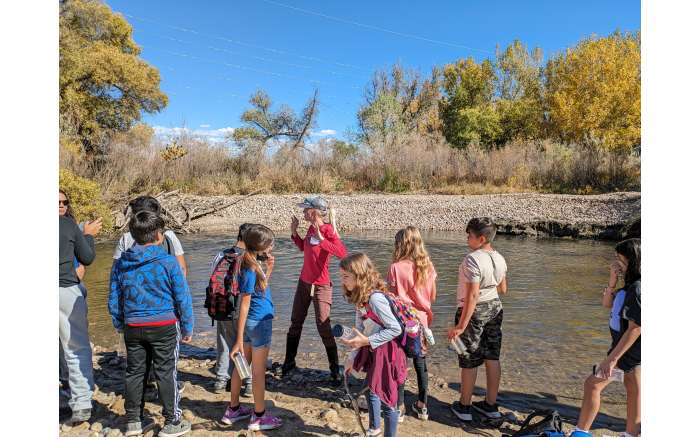 Students in the Cache la Poudre River Corridor