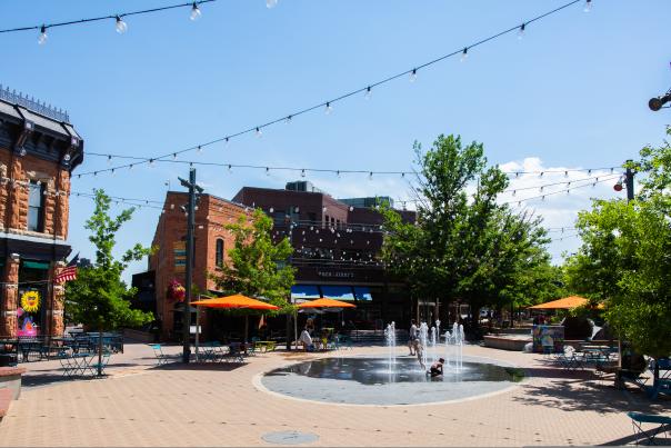 Downtown Fort Collins Splash Pad