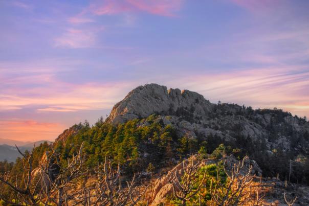 Sunset at Horsetooth Reservoir