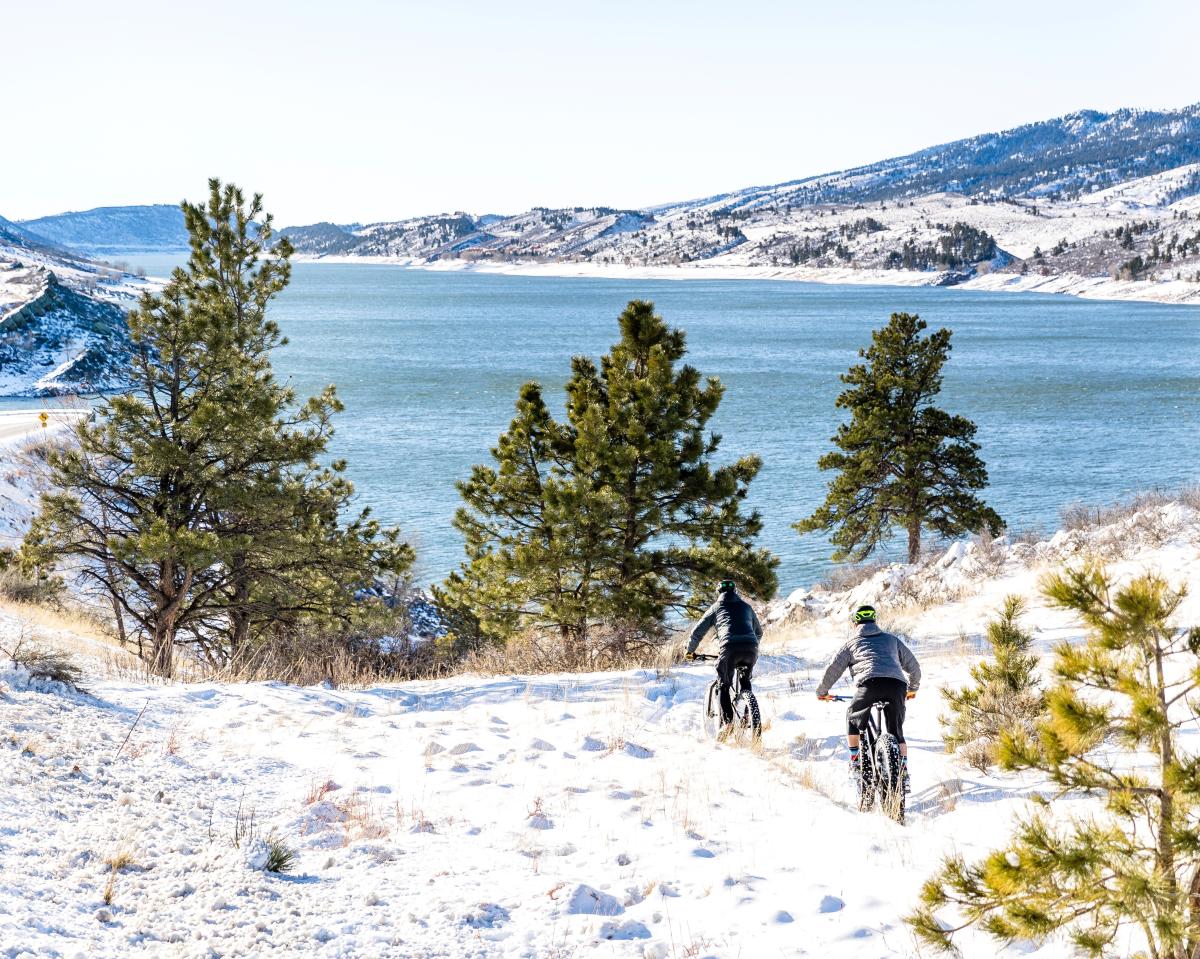 Fat Biking Horsetooth