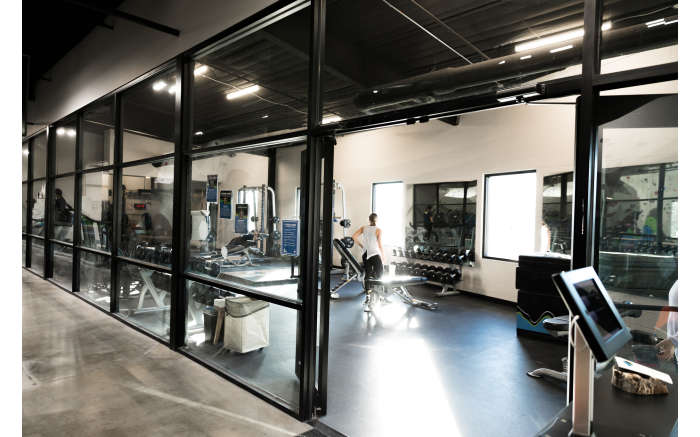 Fitness room at Whetstone Climbing